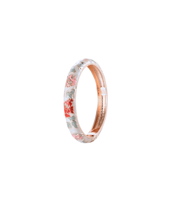 VIENNA ENAMEL BANGLE PASTEL IN NUDE
