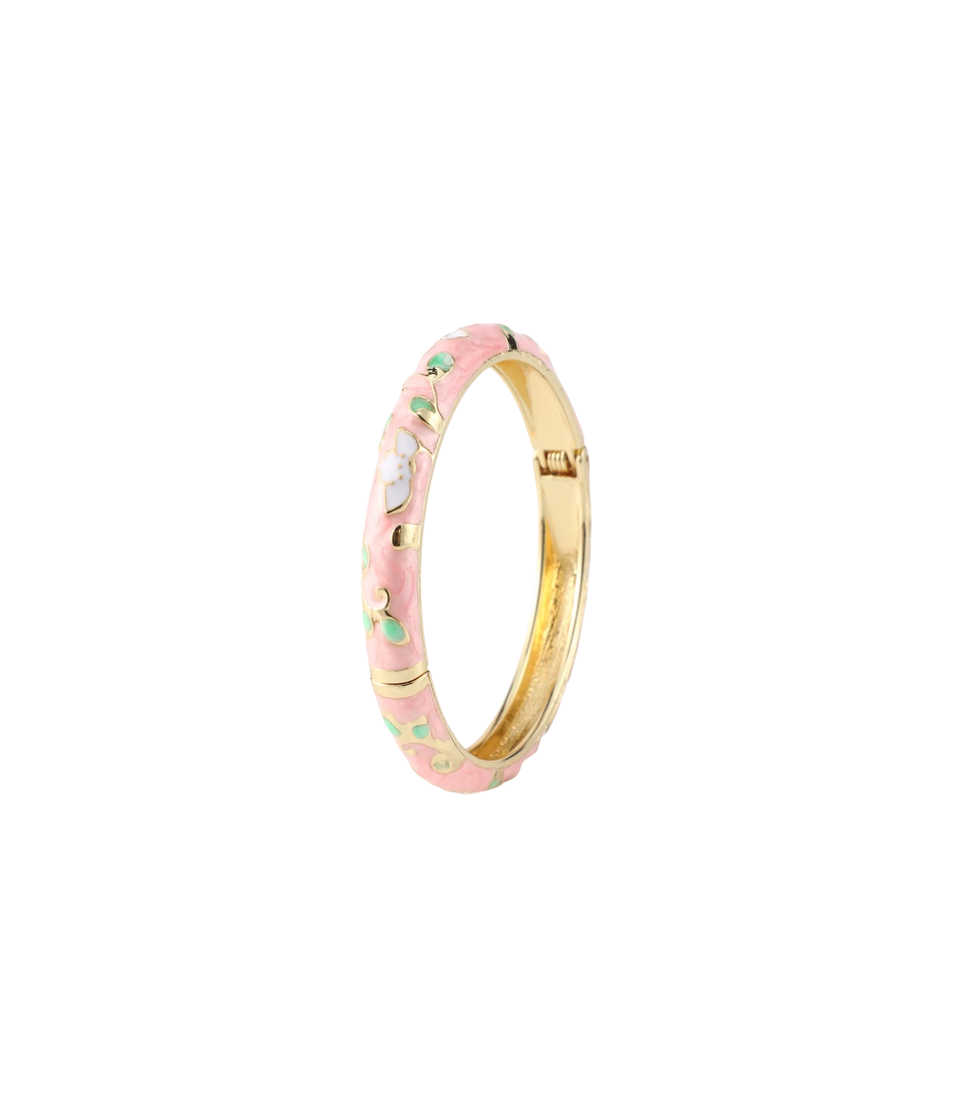 DAHLIA BANGLE IN BUBBLE PINK