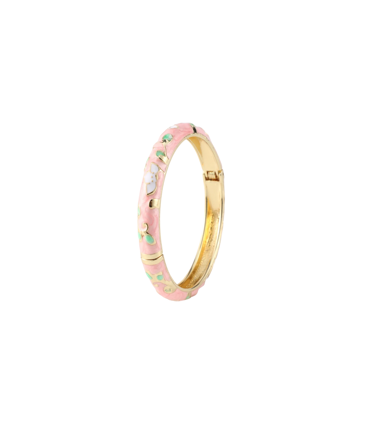 DAHLIA BANGLE IN BUBBLE PINK