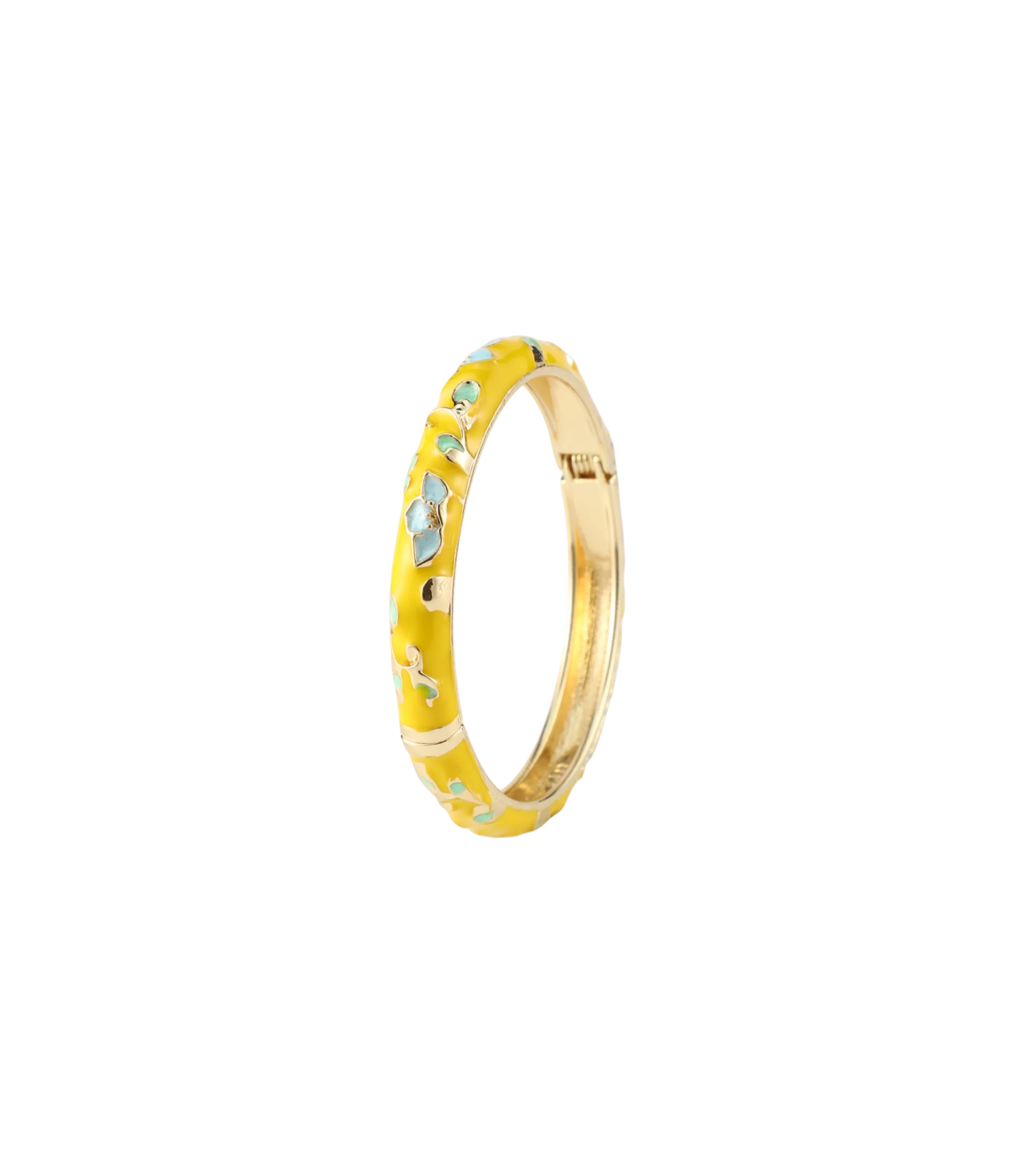 DAHLIA BANGLE IN YELLOW