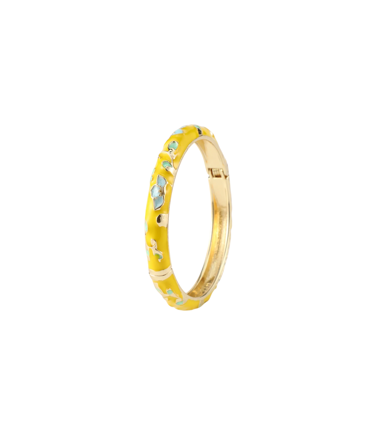 DAHLIA BANGLE IN YELLOW