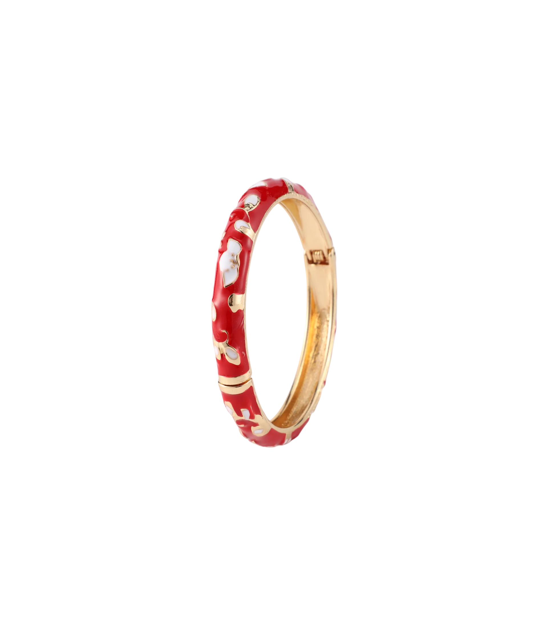 DAHLIA BANGLE IN RED