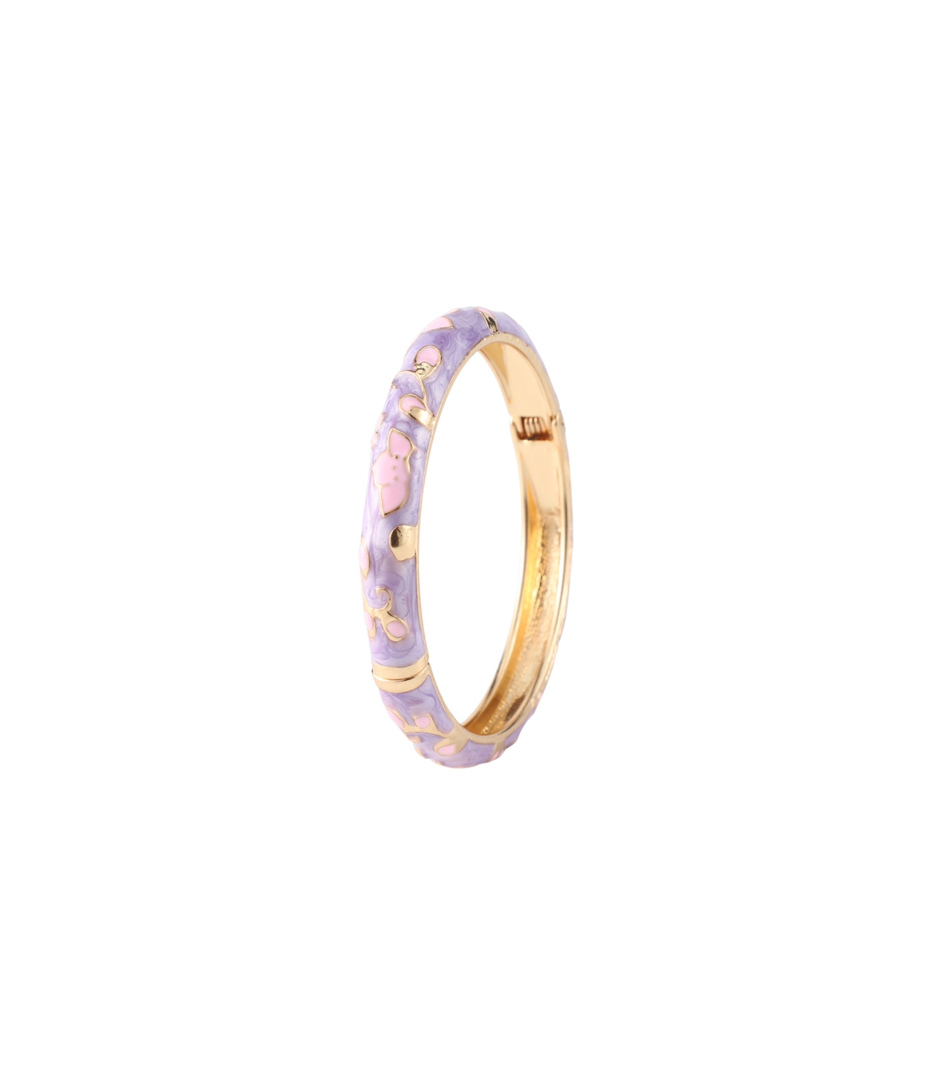 DAHLIA BANGLE IN LILAC PURPLE