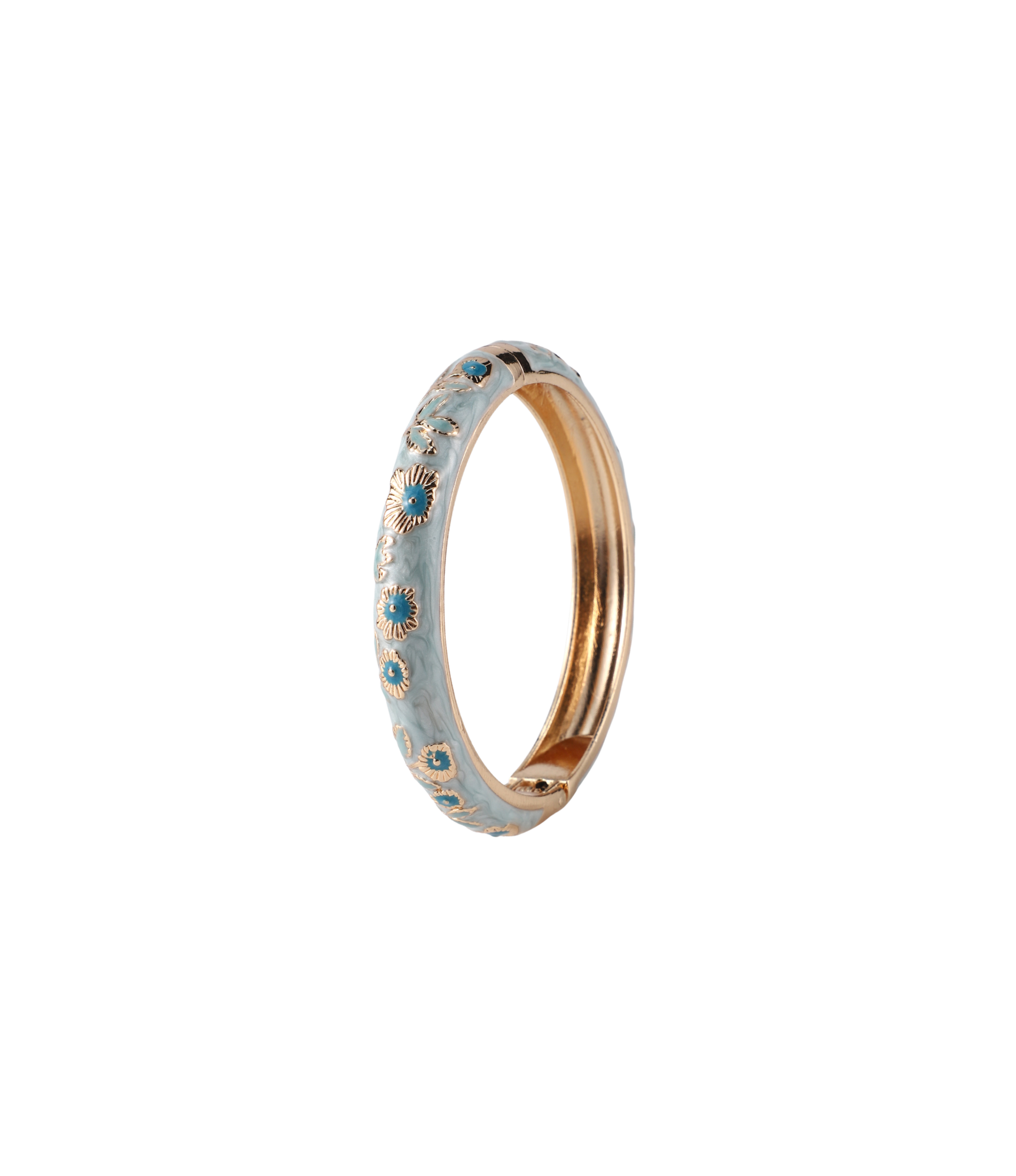 POPPY BANGLE IN LIGHT BLUE