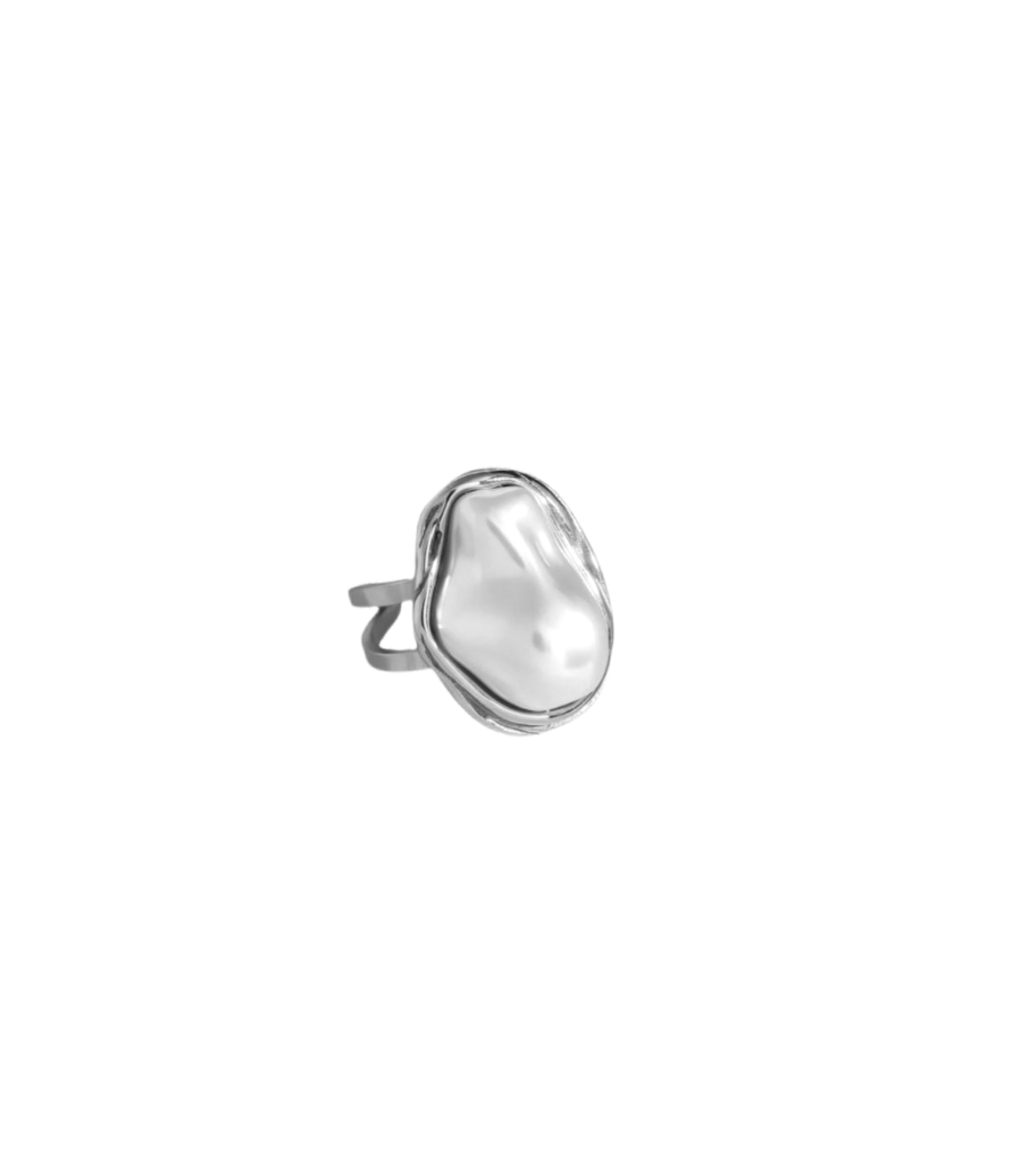 BAROQUE PEARL RING