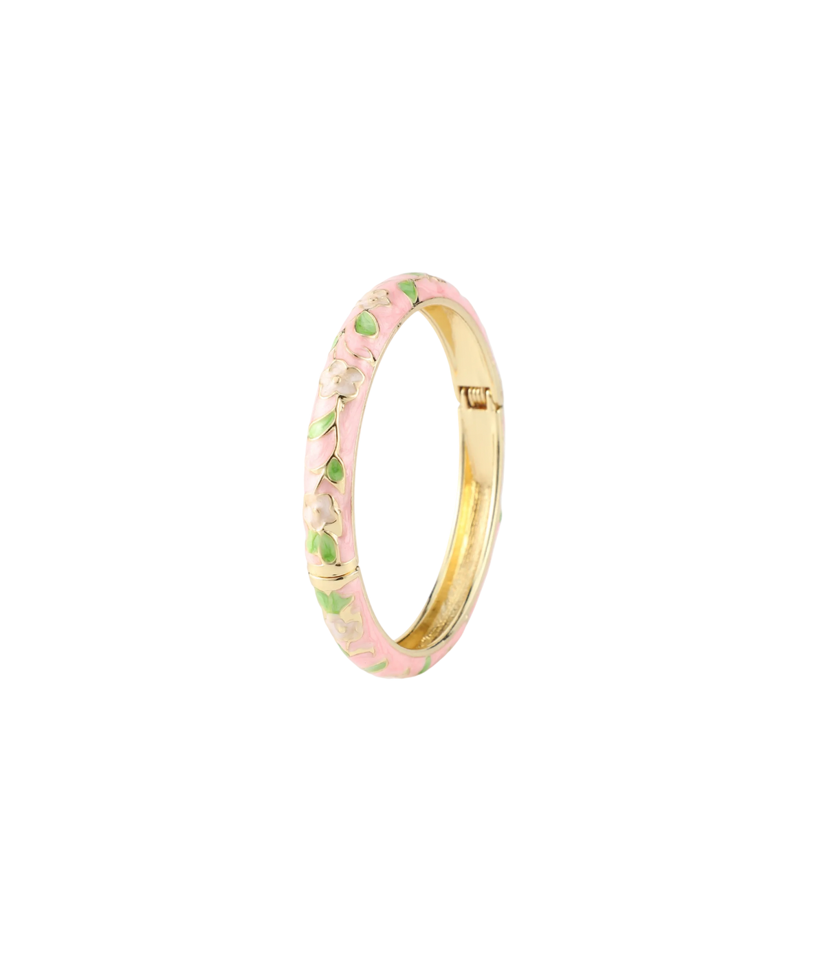 ETALIE BANGLE IN BUBBLE PINK