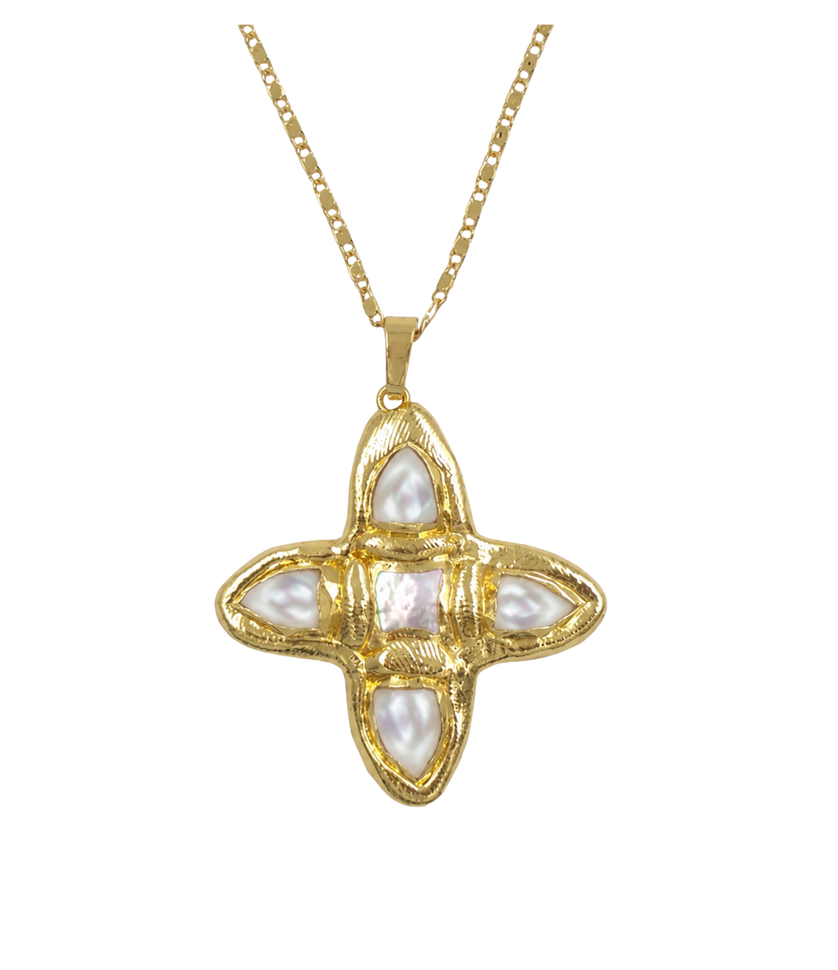 OPHELIA NECKLACE IN WHITE