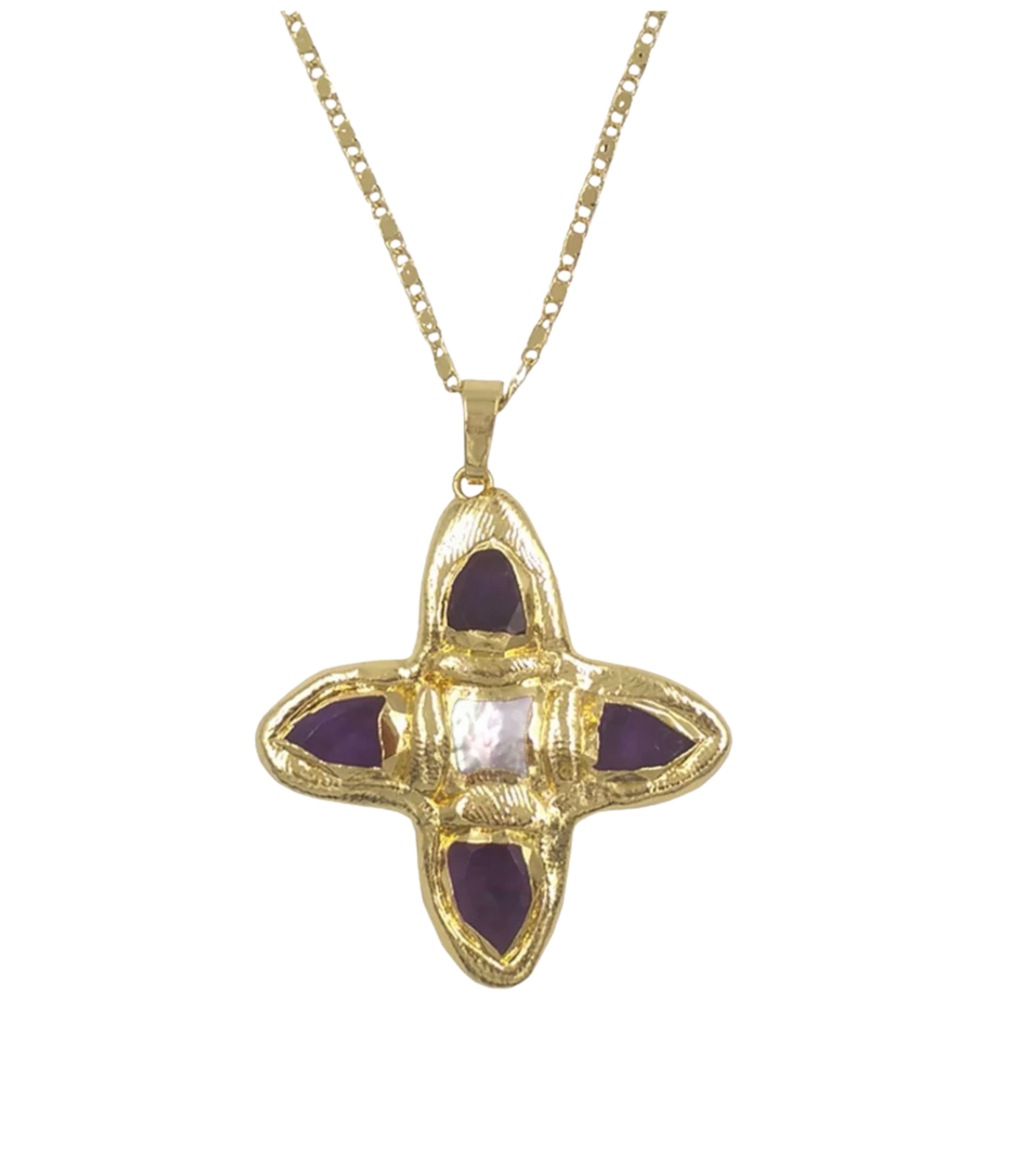 OPHELIA NECKLACE IN PURPLE