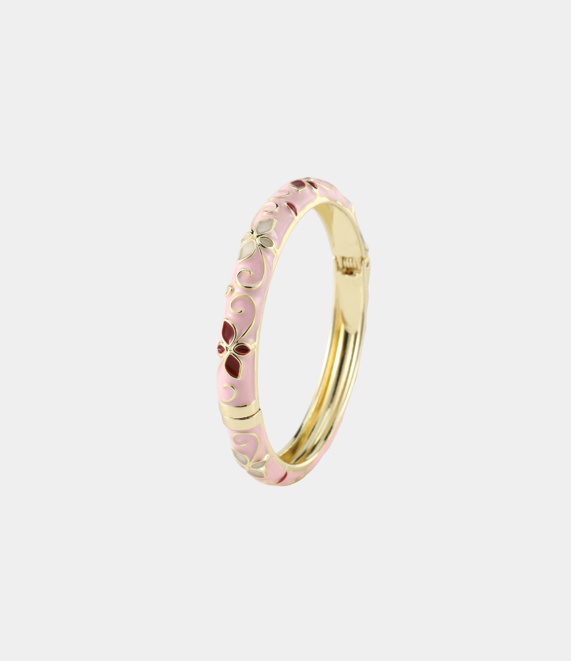 PRIMAVERA BANGLE IN PINK, WHITE AND RED