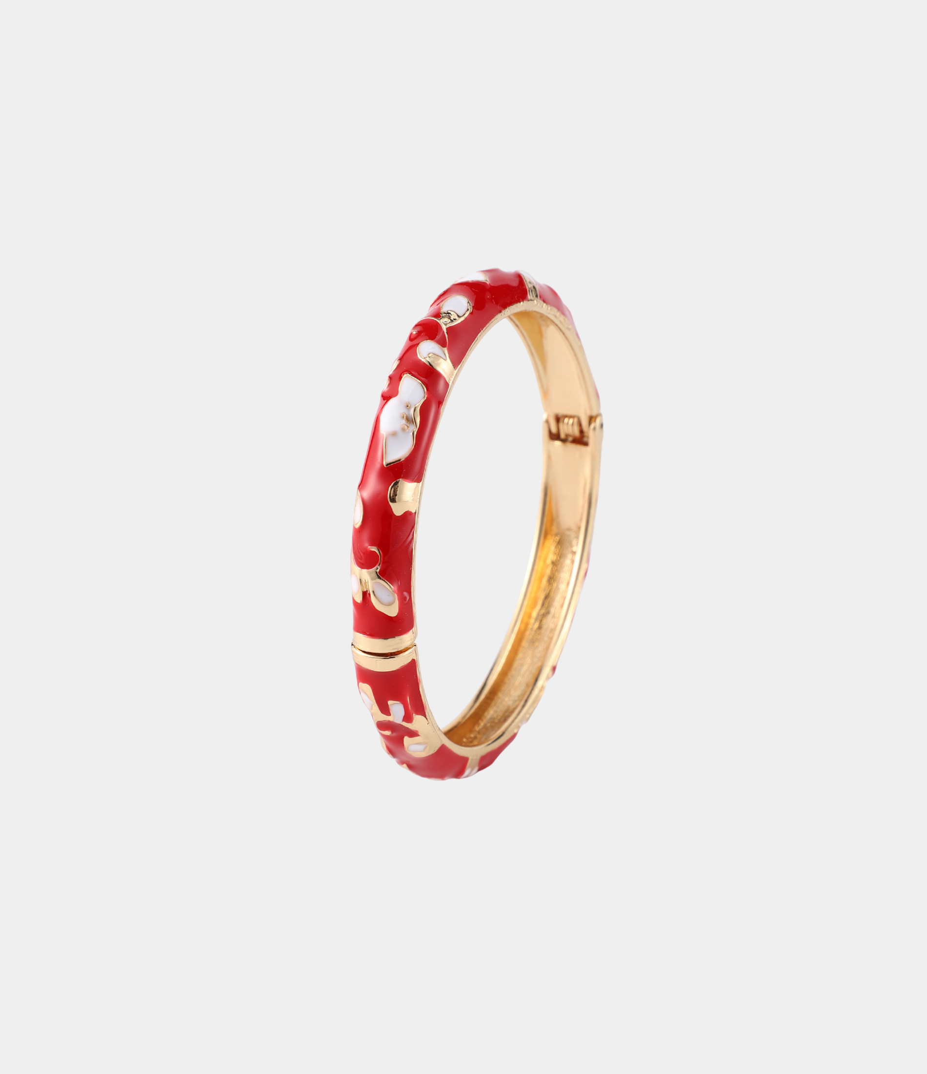 DAHLIA BANGLE IN RED