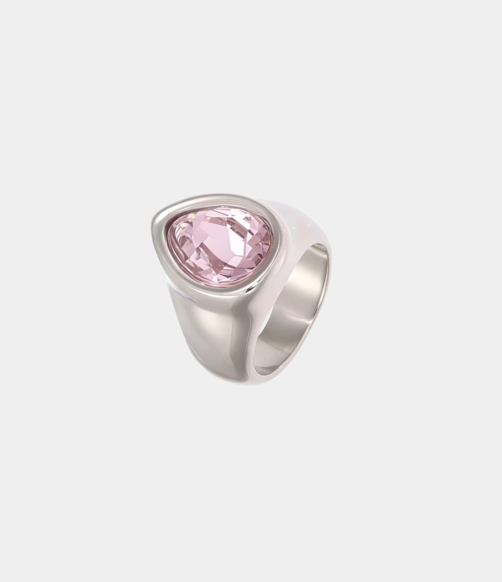 TEARDROP RING IN PINK