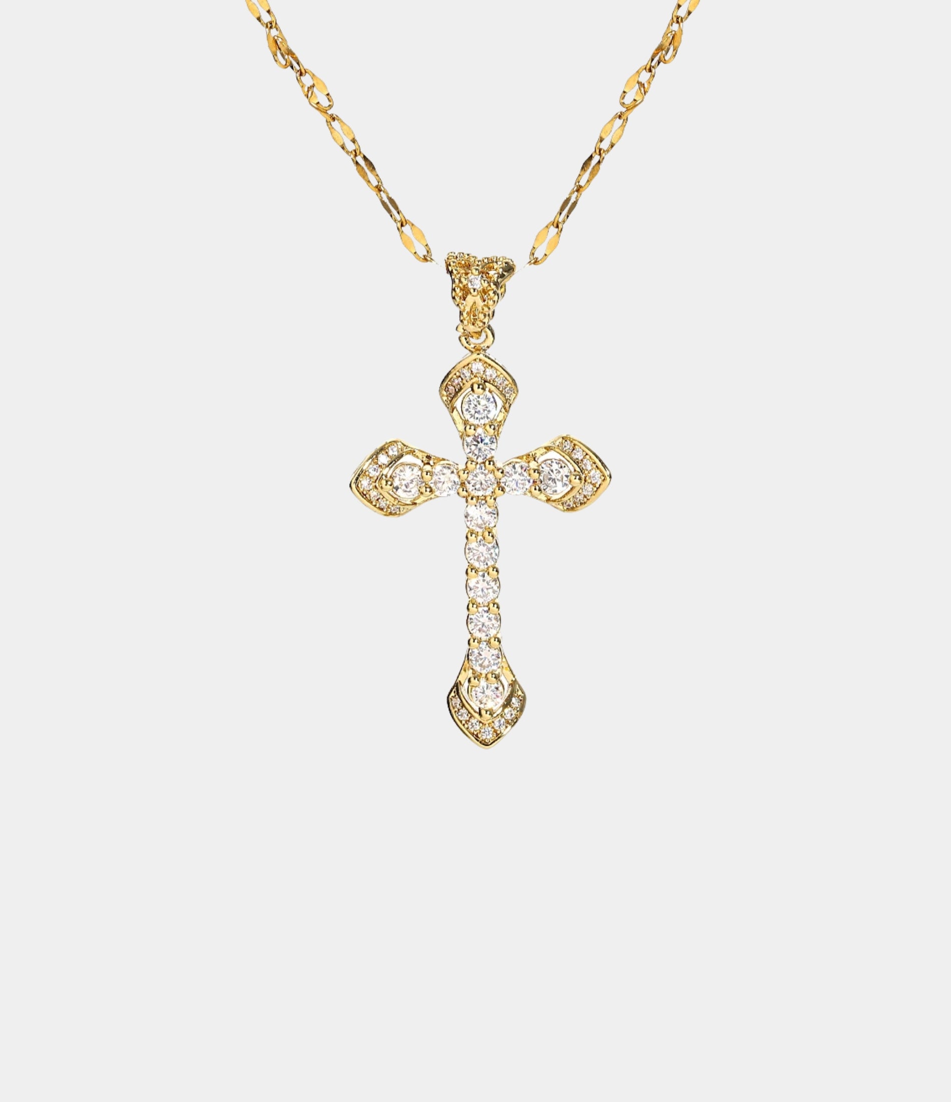 MAMIE CROSS NECKLACE