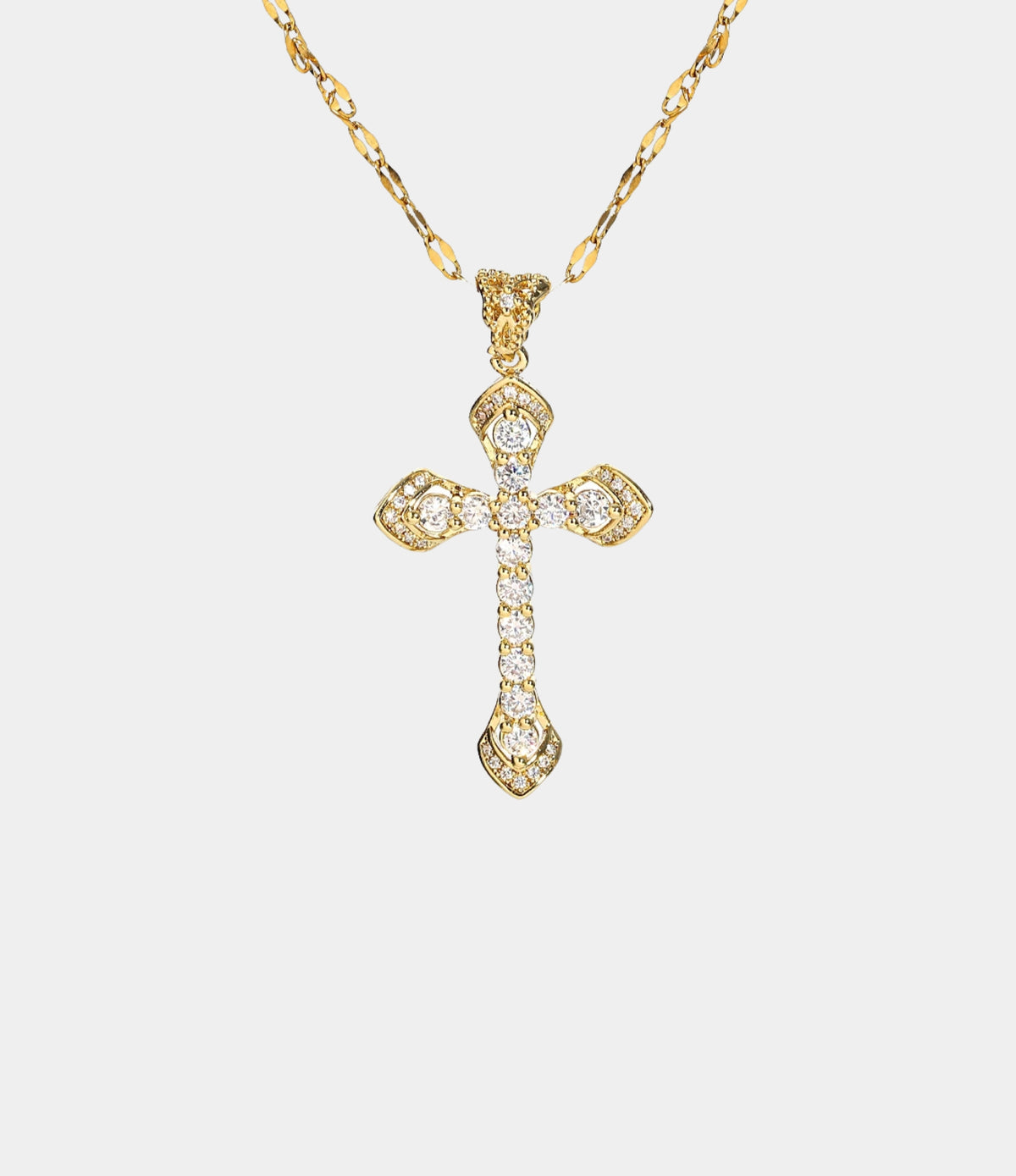 MAMIE CROSS NECKLACE