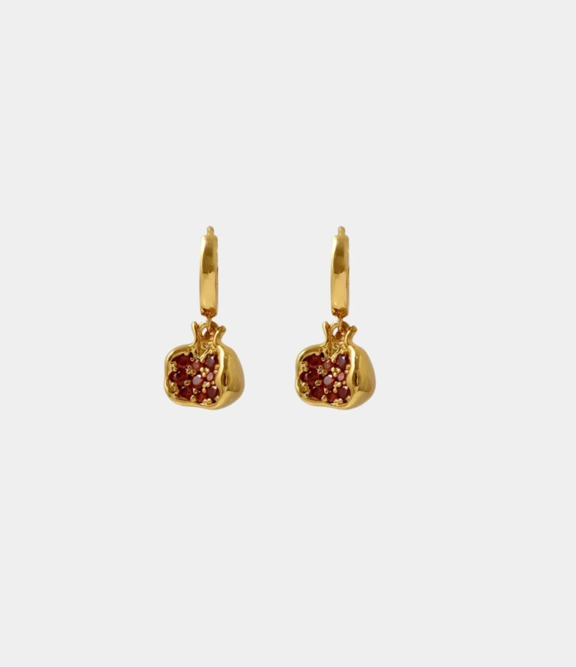 LOVER POMEGRANATE EARRINGS