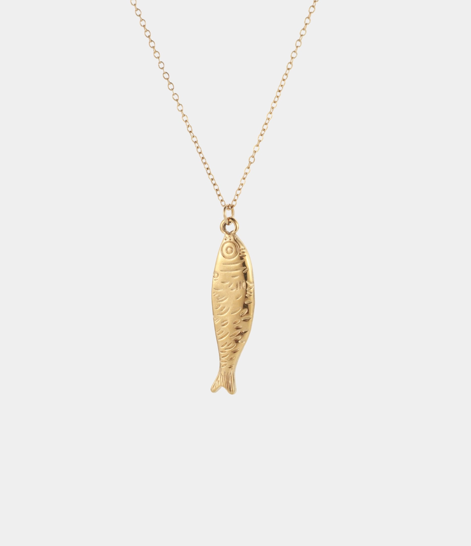 ATHENA FISH NECKLACE