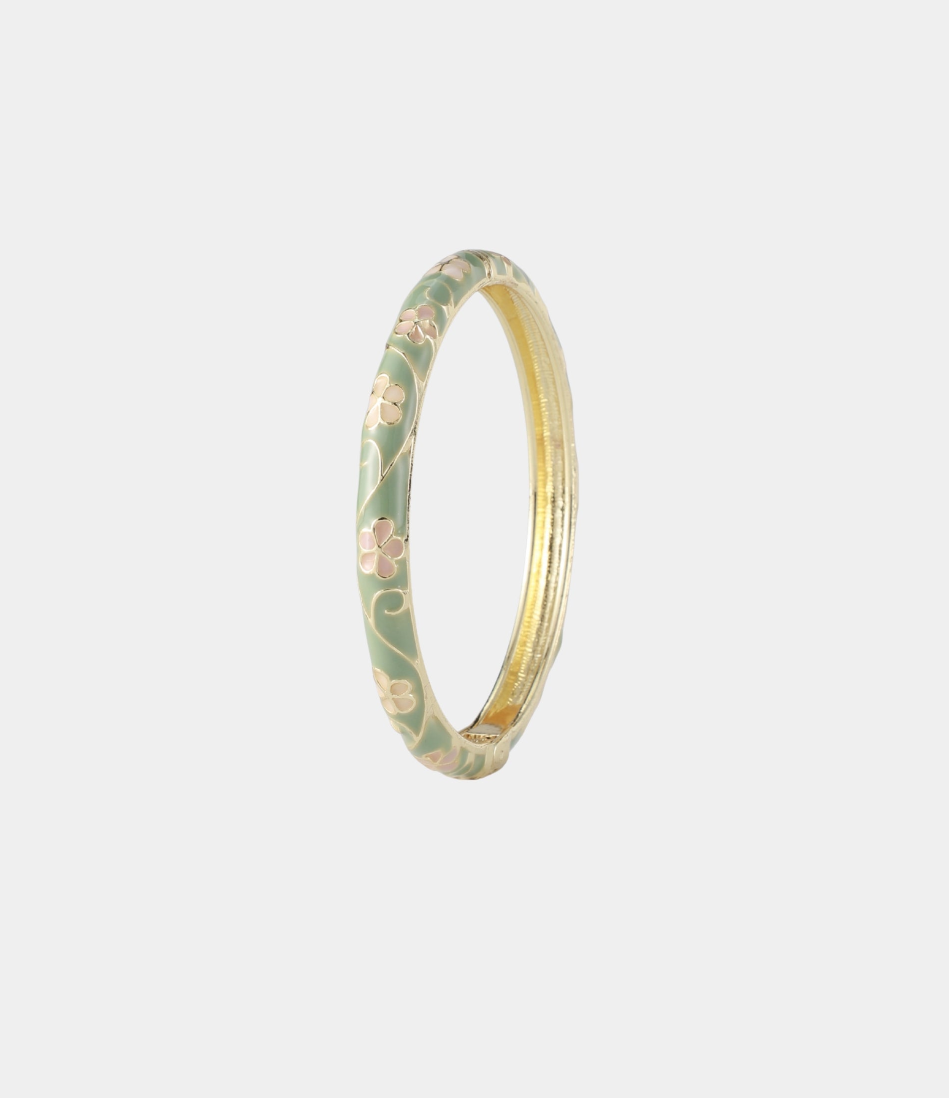 PIXIE BANGLE IN LIGHT GREEN