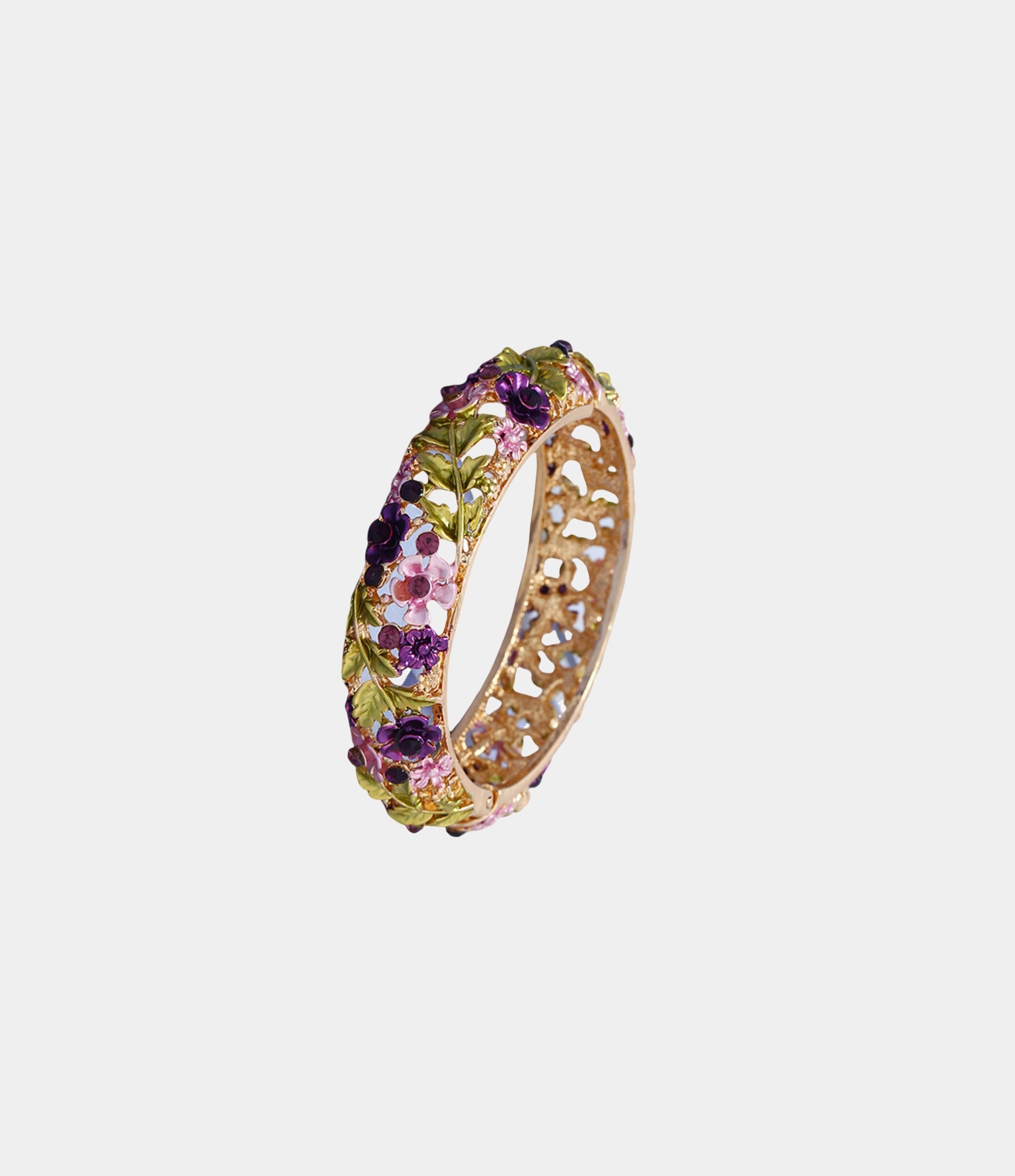 LA VIE EN ROSE BANGLE IN PURPLE