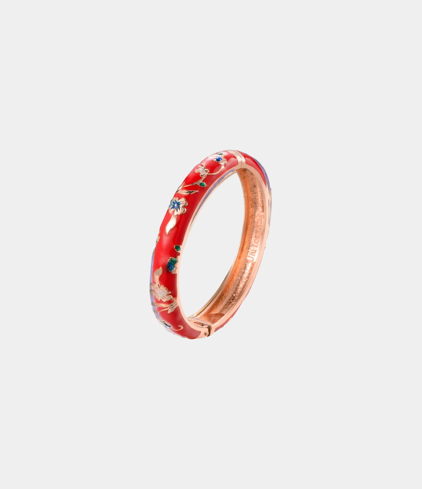 LOVE DROP BANGLE IN RED – moon+star1