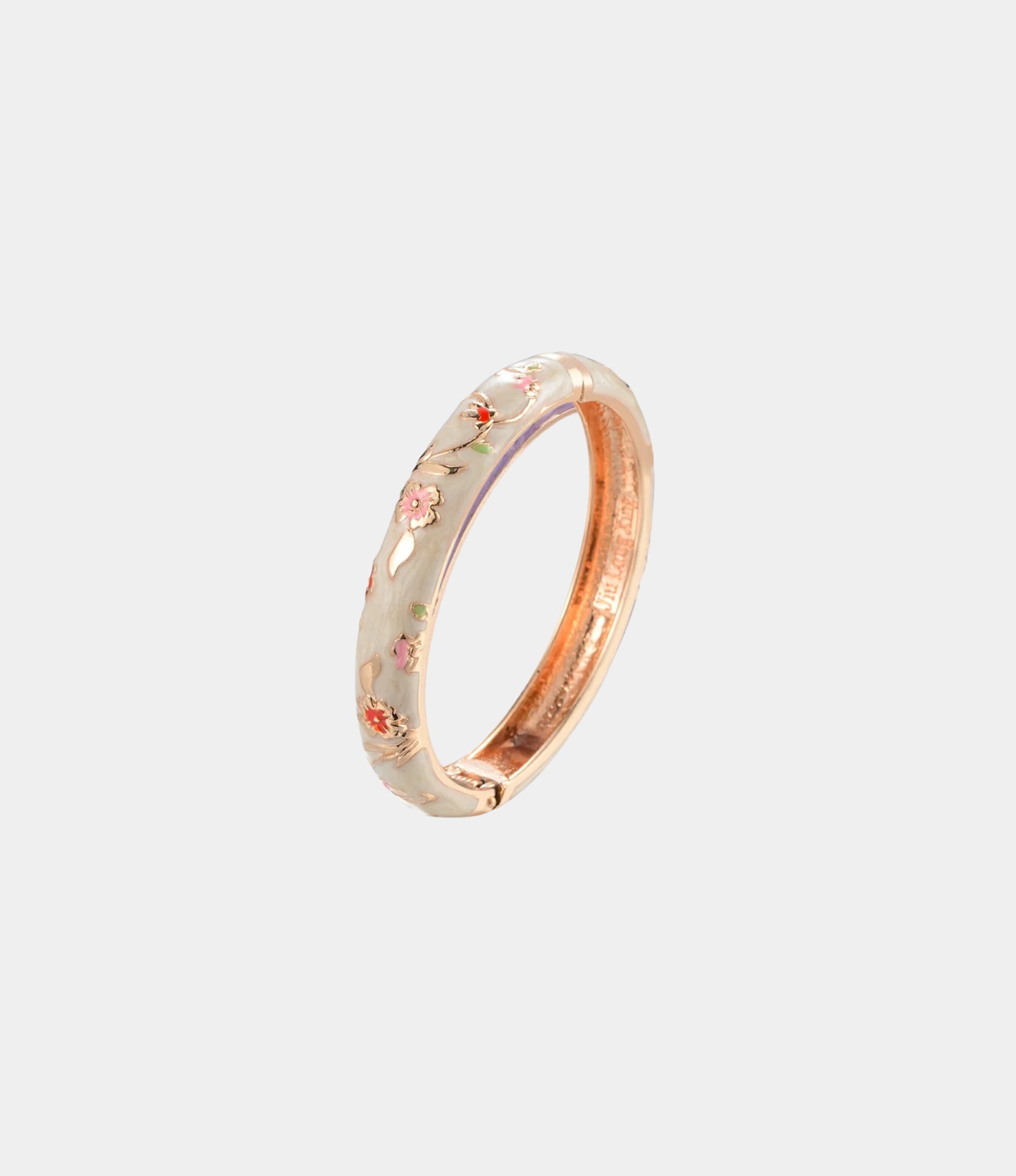 LOVE DROP BANGLE IN NUDE