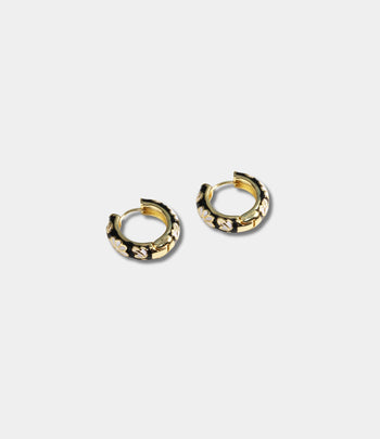 MONIN ENAMEL EARRINGS