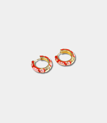 MONIN ENAMEL EARRINGS