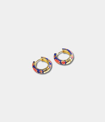 MONIN ENAMEL EARRINGS