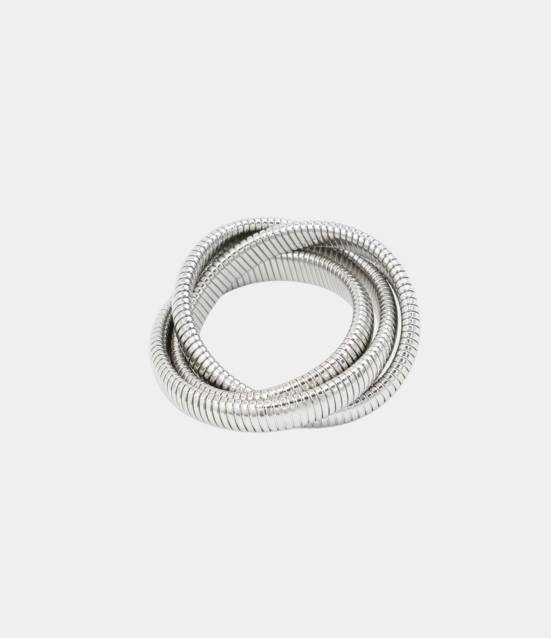 TRIPLE LOOP RETRO BANGLE