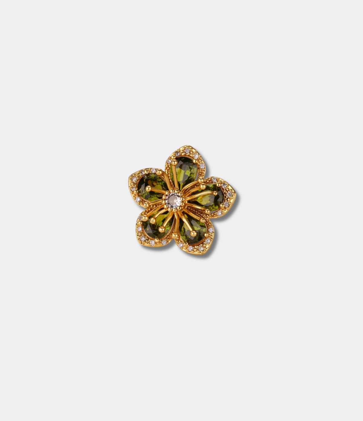 LOVELA RING IN OLIVE GREEN