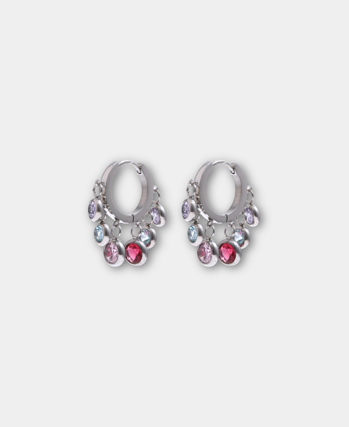 AURORA HOOPS IN MULTICOLOUR