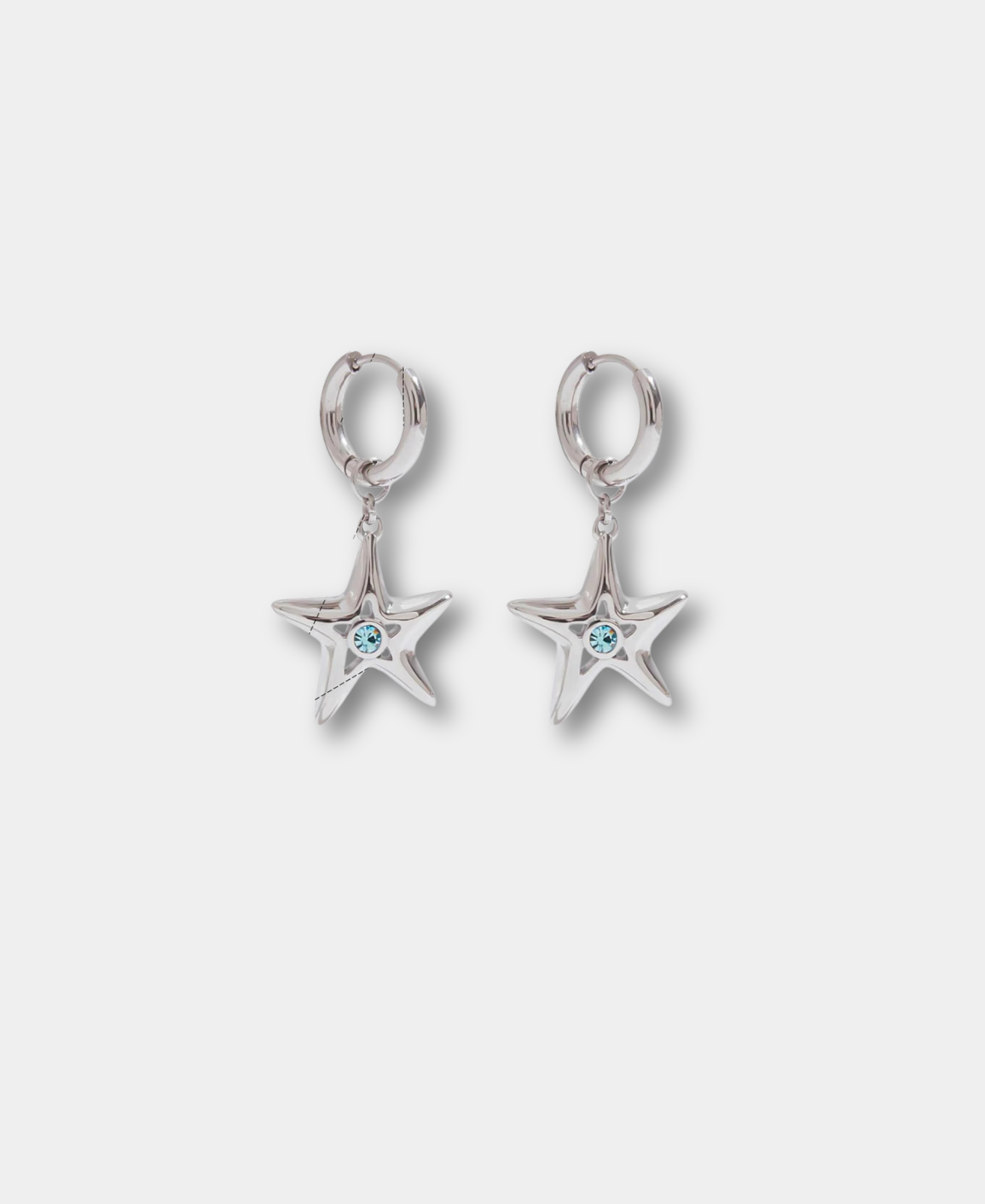 STAR DROP EARRINGS