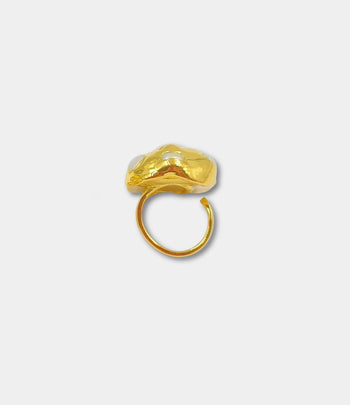 WT-MPR075 WKT 2023 Luxus Stil Süßwasser Perle Gold Überzogene Einstellbare Ring Frauen Hochzeit Geschenk Zubehör Ins